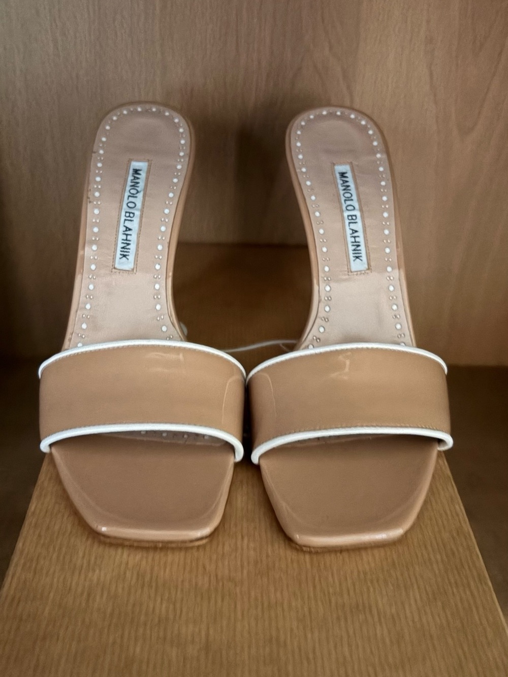 Manolo Blahnik Helamu Mules